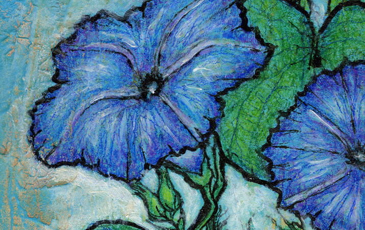 morning glories detail